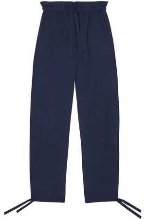 Ganni Elasticated-waist trousers
