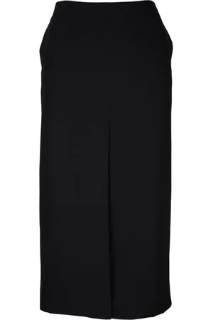 NILI LOTAN Virgin wool midi skirt