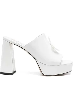 Patou X Bettina Vermillon Glossy Anitta 110mm mules