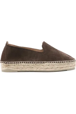 MANEBI Round-toe suede espadrilles