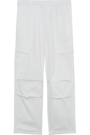 FIVE CM Wide-leg cargo trousers