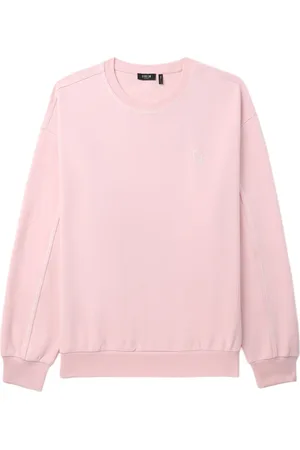 FIVE CM Logo-embroidered crew-neck sweatshirt
