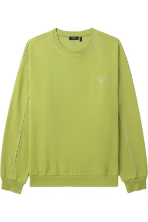 FIVE CM Logo-embroidered crew-neck sweatshirt