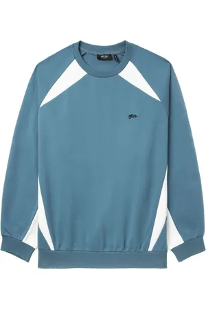 FIVE CM Colour-block crew-neck sweatshirt
