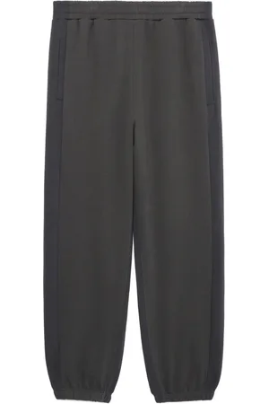 FIVE CM Two-tone cotton-blend track pants