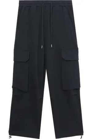 FIVE CM Elasticated-waistband cargo trousers