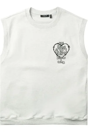 FIVE CM Logo-print tank top