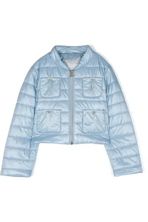 HERNO Logo-lettering padded jacket