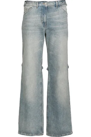 Courrèges High-rise wide-leg jeans