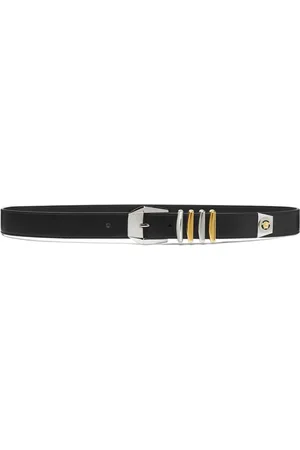 VERSACE Medusa-motif leather belt