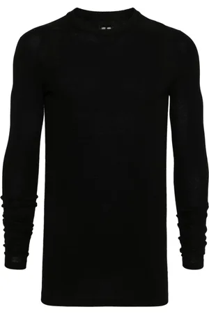Rick Owens Biker Level long-sleeve jumper