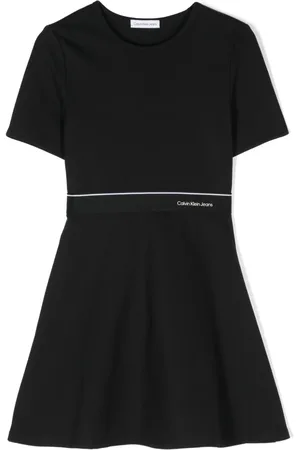 Calvin Klein Punto Milano flared dress