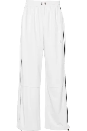 Off-White Floral Palazzo Pants women - Glamood Outlet