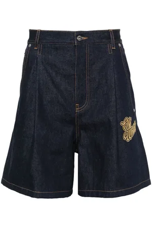 OFF-WHITE 90SLOGO DEN SHORTS
