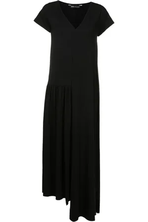 Uma Raquel Davidowicz Asymmetric V-neck dress