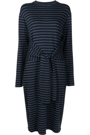 Uma Raquel Davidowicz Horizontal-stripe midi dress
