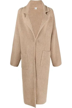 Totême Drop-shoulder ribbed-knit cardigan