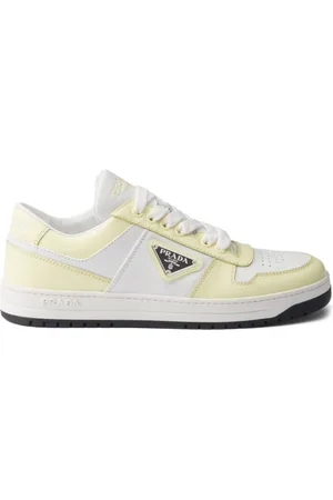 Prada Downtown leather sneakers