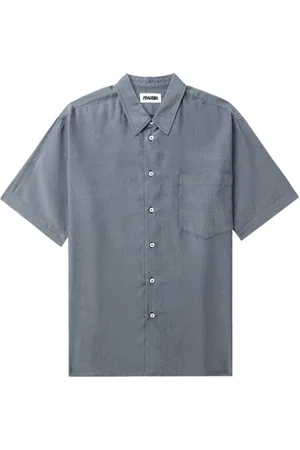 MAGLIANO Logo-print lyocell shirt