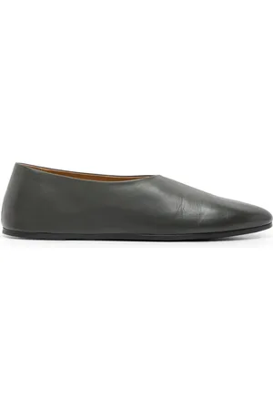 MARSÈLL Coltellaccio leather ballerina shoes