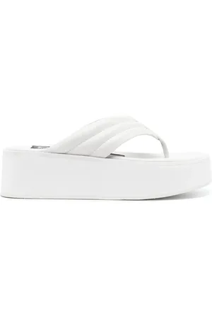 SENSO Reese platform leather flip-flops