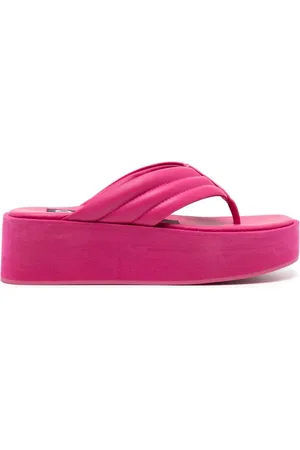 SENSO Reese platform leather flip-flops