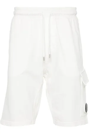 C.P. Company Lens-detail cotton cargo shorts