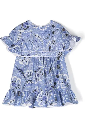 Etro Floral-print cotton dress