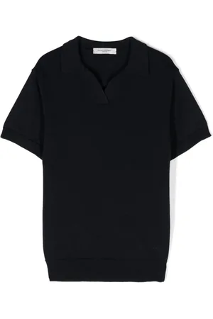 Paolo Pecora Knitted cotton polo shirt