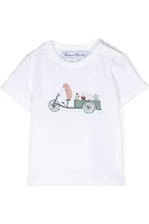 Tartine Et Chocolat Graphic-print cotton T-shirt