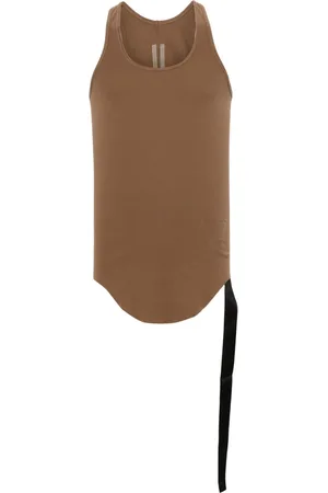 Rick Owens Longline cotton tank top