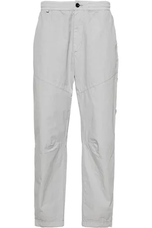 C.P. Company Lens-detailed straight-leg trousers