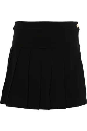 Palm Angels Monogram-embroidered mini skirt