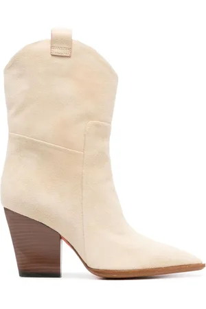 santoni Farmers 85mm suede boots
