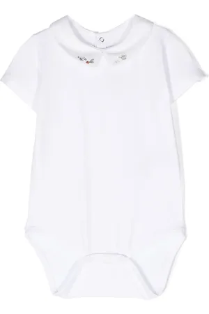 Tartine Et Chocolat Embroidered-collar cotton body