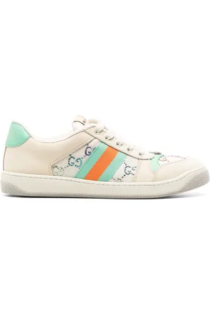 Gucci White Leather Ace Low Top Sneakers Size 36 Gucci | TLC