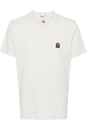 Parajumpers Logo-patch cotton T-shirt