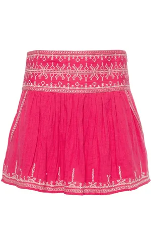 Marant Etoile Picadilia cotton mini skirt