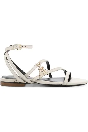 Patrizia Pepe Fly-plaque leather sandals