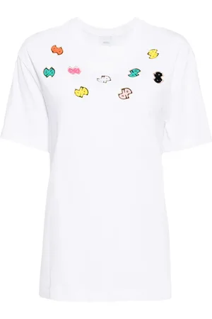 Patou Logo-embellished organic-cotton T-shirt