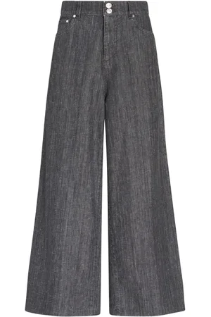Etro High-rise wide-leg jeans