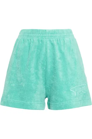 Patou Logo-embroidered terry shorts