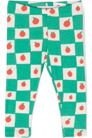 Bobo Choses Mix-print stretch-jersey leggings