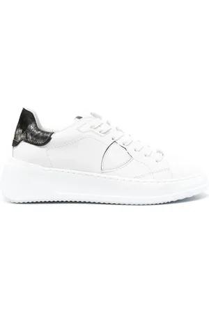 Philippe model Tres Temple leather sneakers