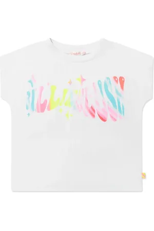 Billieblush Logo-print cotton T-shirt