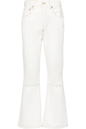 Jacquemus Le De-Nimes Court cropped jeans