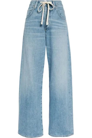 Citizens of Humanity Brynn drawstring-waist cotton jeans
