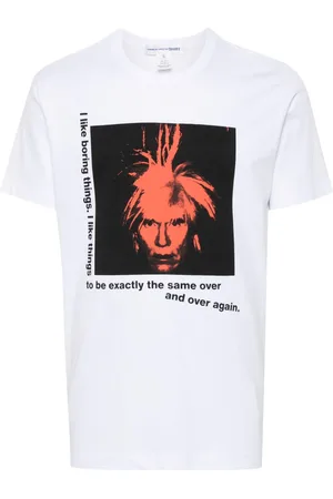 Comme des Garçons Graphic-print cotton T-shirt