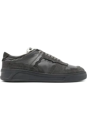 Msgm FG-1 leather sneakers