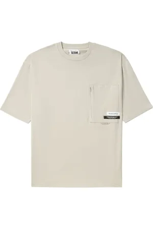 Izzue Logo-appliqué cotton T-shirt